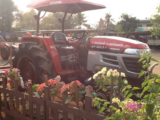 ยันร์ม่า EF 453 T 4 WD 2 เพลา พร้อมโรตารี่ 1.80 เมตร ทำงาน 1056 ชั่วโมง