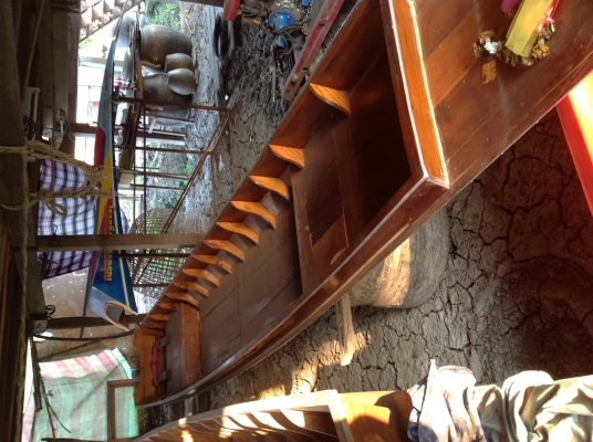 ขายเรือไม้สัก สภาพ80\% ขายเรือไม้สัก สภาพ80\%