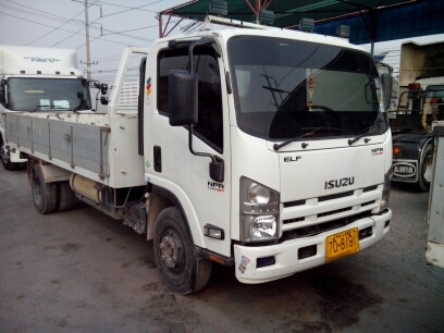 6ล้อ NPR 150HPยาว5ม.NGVมี2คันT. 089-1277731