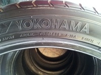 ขายยาง215/45/18 ยาง YOKOHAMA ADVAN A10 ปี 3709 (1คู่)