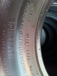 ขายยาง195/65/14 ยางMICHELIN ENEREY XM1 ปี 10 (1ชุด)