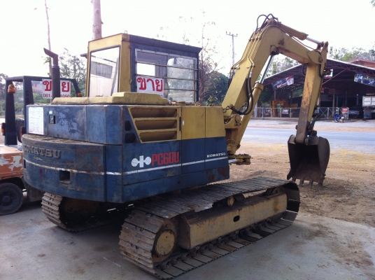 ขายรถขุด KOMATSU PC60U เครื่อง 4D95