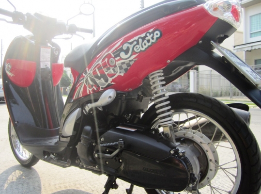 6 เดือน..แดง เด่น เดิ้น Suzuki Jelato Jack 999 หัวฉีด 125 cc รถดี ขี่คุ้ม เพียง  บาทเท่านั้น