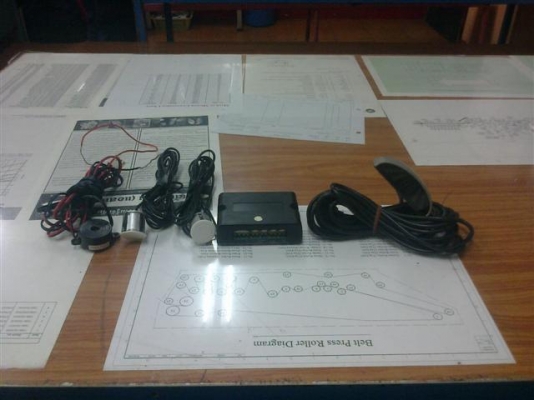 ขายสัญญาณเตือนถอยหลังพร้อมจอบอกระยะ 2500 บาท