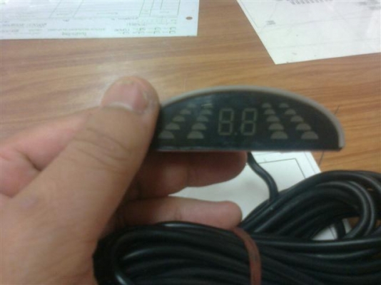 ขายสัญญาณเตือนถอยหลังพร้อมจอบอกระยะ 2500 บาท