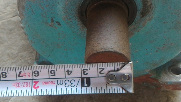 มอเตอร์เกียร์ทด MCN ขนาด 400 W. อัตราที่ 1 : 50 ทดแล้วหมุนที่ 29 รอบต่อนาทีแรงบิดสูง