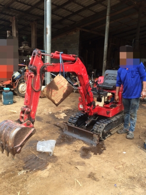 ขายแม็คโค รถตักเล็ก