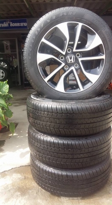 ขายล้อแม็กป้ายแดง civic fb mc 16" ยางปี15 สนใจติดต่อเล็กคลองสามครับ 081-3747940