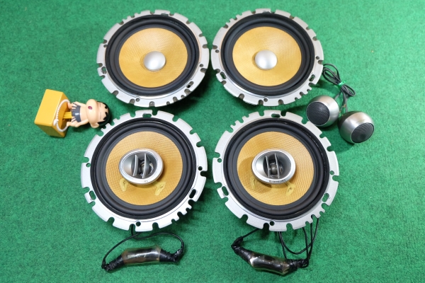 ชุดลำโพง Pioneer Carrozzeria กรวยเคฟล่าห์เหลือง