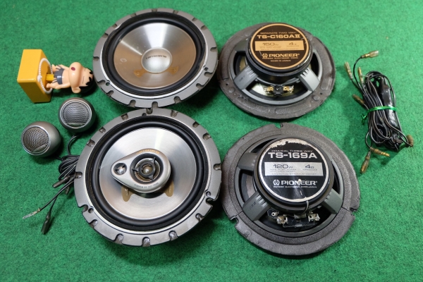 ชุดลำโพง Pioneer Carrozzeria กรวยอลูมิเนียม ขนาด 6" Made in Japan