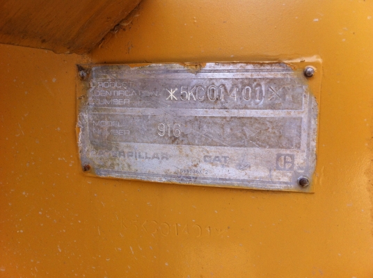 CAT 916 E สภาพสวยพร้อมใช้ต่อรองได้ CAT 916 E สภาพสวยพร้อมใช้ต่อรองได้