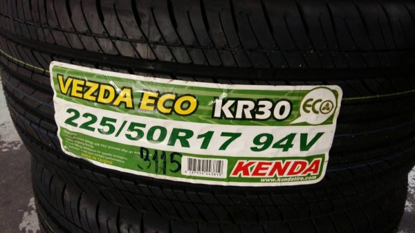 KENDA VEZDA ECO KR30 225/50R17 เส้นละ 2,500 บาท