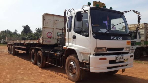 ขายรถหัวลาก ISUZU GXZ 23 K 270 แรง 2 เพลา รถสวยจัดเครื่องดี สภาพใช้งาน 0811838154