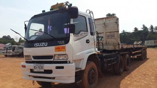 ขายรถหัวลาก ISUZU GXZ 23 K 270 แรง 2 เพลา รถสวยจัดเครื่องดี สภาพใช้งาน 0811838154