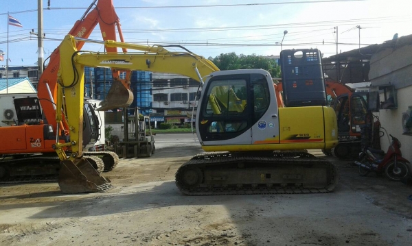 ขาย SUMITOMO SH120-3A เก่าญี่ปุ่น  แทรคใหญ่  มีลายแย๊ก  ชั่วโมง 5,XXX  สนใจโทร  081-3848169  คมศักดิ์  เผ่าพงศ์ษา