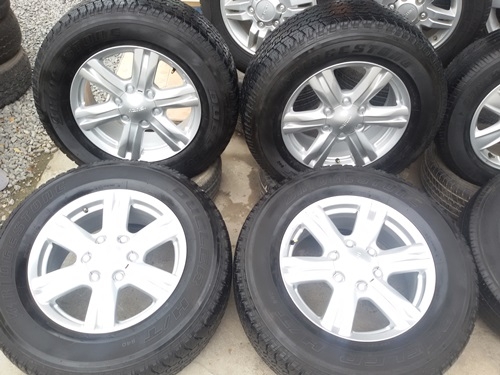 ขายล้อISUZU Mu-X New ISUZU17 ยางปี 1515  4 ล้อ