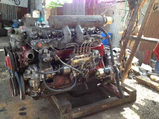 ขายเครื่อง hino ho7d 195