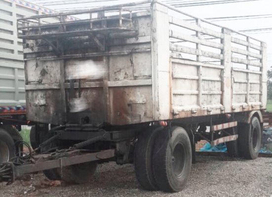 ขายด่วน ลูกพ่วง 2 คานไม่ดั๊มพ์ของสามมิตร ฝาข้างเหล็กสภาพดีไม่มีผุพื้นไม่มีบุบ ช่วงล่างแน่นดี ยางสภาพดีประมาณ 60\% พร้อมบรรทุกพร้อมใช้งาน เอกสารเล่มทะเบียนครบพร้อมโอน ราคาต่อรองได้ครับ ขายด่วน ลูกพ่วง 2 คานไม่ดั๊มพ์ของสามมิตร ฝาข้างเหล็กสภาพดีไม่มีผุพื้นไม่มีบุบ ช่วงล่างแน่นดี ยางสภาพดีประมาณ 60\% พร้อมบรรทุกพร้อมใช้งาน เอกสารเล่มทะเบียนครบพร้อมโอน ราคาต่อรองได้ครับ