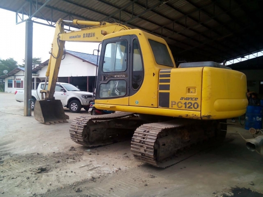 ขายรถแบคโฮ KOMATSU PC120-6E ซีเรียล 52968 เอกสารอินวอย ระบบไฟเต็ม ราคา 950000