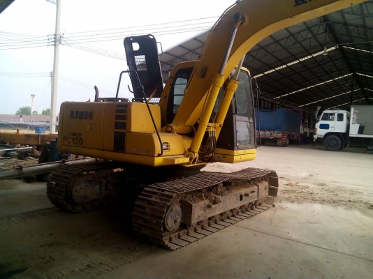 ขายรถแบคโฮ KOMATSU PC120-6E ซีเรียล 52968 เอกสารอินวอย ระบบไฟเต็ม ราคา 950000