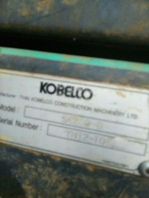 รถแบคโฮ  KOBELCO  YN - 12  ( รถทำงาน 1x,5xx ชม. )    สนใจติดต่อ  081 - 6079515