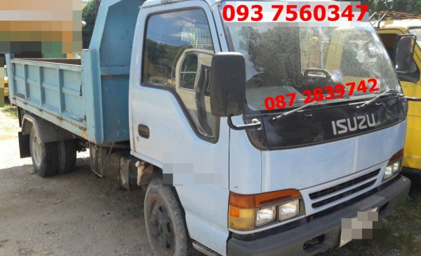 ขายรถดั้มพ์ 6 ล้อ ISUZU NPR 120 แรงม้า (ฝาดำ)