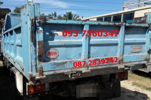 ขายรถดั้มพ์ 6 ล้อ ISUZU NPR 120 แรงม้า (ฝาดำ)