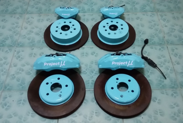 เบรค,3UZ ทำ Project Mu หน้า4หลัง2Pot พร้อมจาน 13,500 เบรค,3UZ ทำ Project Mu หน้า4หลัง2Pot พร้อมจาน 13,500