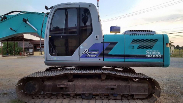 **1,800,000 บ.ต่อรอง/// แบคโฮ KOBELCO MARK-6 Super YN10 SK-200 ไฟฟ้าเต็ม เล่มทะเบียนครบ **ขาย KOBELCO MARK 6 SK200 Super YN10 แบคโฮ สภาพสวยเต็ม พร้อมใช้งาน เอกสารเล่มทะเบียนครบ HYD.EACAVATOR KOBELCO SK200 MARK-6 Super YN10 S/N.YN10-38686 ไฟฟ้าครบ เครื่องเ