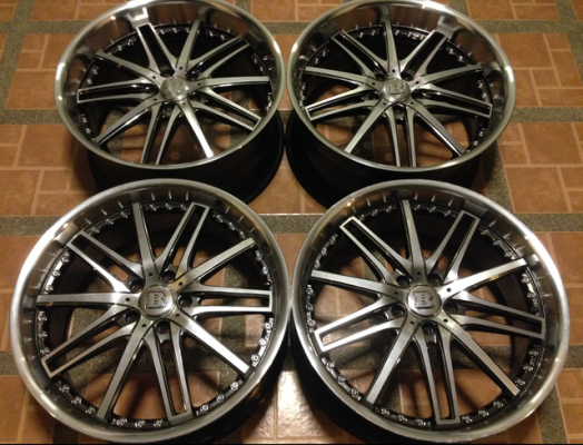 ล้อ Brabus ขอบ 20 สภาพสวย ไม่มีซ่อม พร้อมใช้งาน ราคาไม่แพง