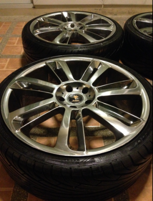 ล้อ Kranze ขอบ 20 สภาพดี พร้อมยาง 225 35 20 ปี14 ดอกเต็ม ราคาไม่แพง