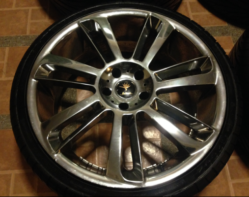 ล้อ Kranze ขอบ 20 สภาพดี พร้อมยาง 225 35 20 ปี14 ดอกเต็ม ราคาไม่แพง