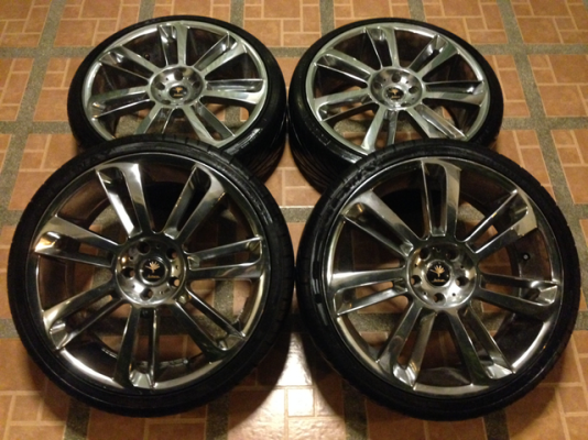 ล้อ Kranze ขอบ 20 สภาพดี พร้อมยาง 225 35 20 ปี14 ดอกเต็ม ราคาไม่แพง