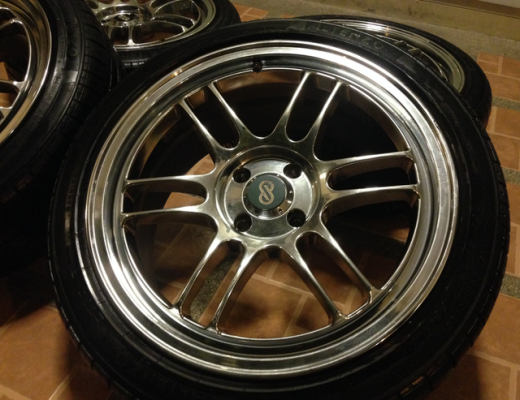 ล้อ Enkei RPF1 ขอบ17 สภาพสวย ไม่มีซ่อม พร้อมยางปี13 ราคาไม่แพง