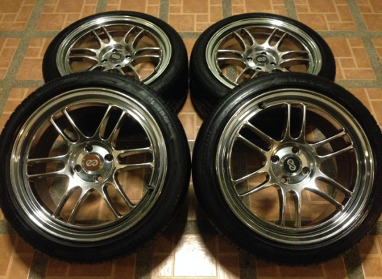 ล้อ Enkei RPF1 ขอบ17 สภาพสวย ไม่มีซ่อม พร้อมยางปี13 ราคาไม่แพง