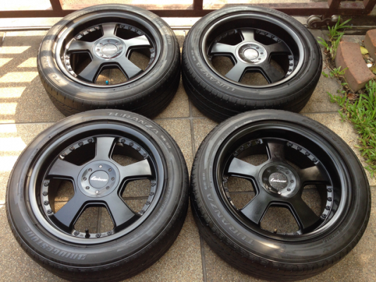 ล้อ VIP ขอบ17 สภาพสวย พร้อมยางดอกเต็ม ราคาไม่แพง