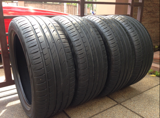 ยาง Hankook 235 45 18 ดอกเต็ม พร้อมใช้งาน ราคาไม่แพง