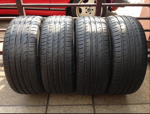 ยาง Hankook 235 45 18 ดอกเต็ม พร้อมใช้งาน ราคาไม่แพง