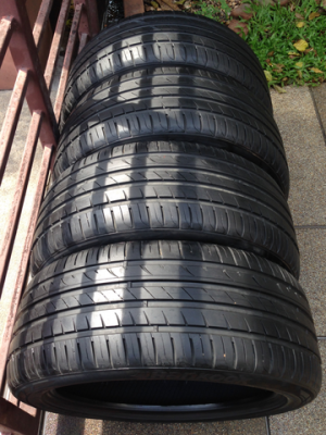 ยาง Hankook 235 45 18 ดอกเต็ม พร้อมใช้งาน ราคาไม่แพง