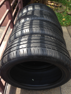 ยาง Hankook 235 45 18 ดอกเต็ม พร้อมใช้งาน ราคาไม่แพง