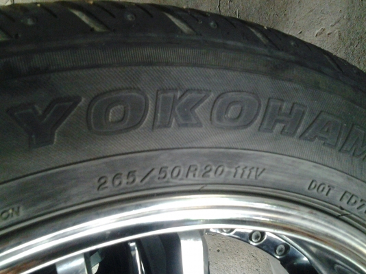 แม็กขอบ20 พร้อมยาง