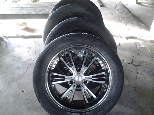 แม็กขอบ20 พร้อมยาง