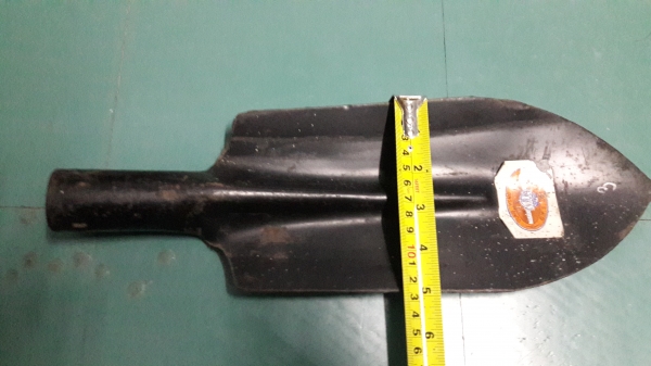 ขายใบพลั่วเก่าเก็บตรามงกุฎงานเก่าเก็บสวยเหล็กดี