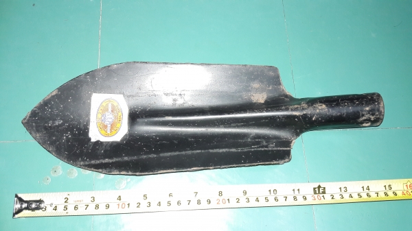 ขายใบพลั่วเก่าเก็บตรามงกุฎงานเก่าเก็บสวยเหล็กดี