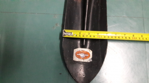 ขายใบพลั่วเก่าเก็บตรามงกุฎงานเก่าเก็บสวยเหล็กดี