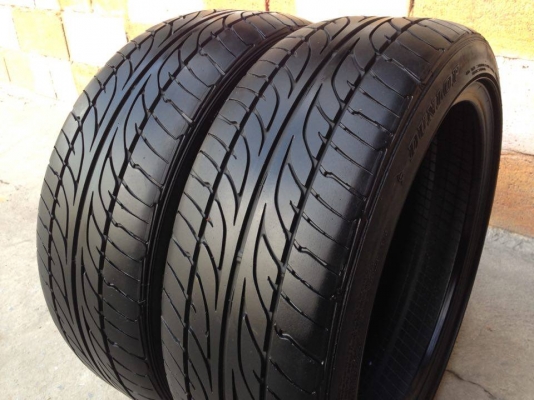 ยาง DUNLOP 205-45-17 ปี 12 2 เส้น 1800  สภาพสวยๆไม่มีปะไม่บวมดอกยางเหลือเยอะวิ่งใด้อีกนานค่ะ