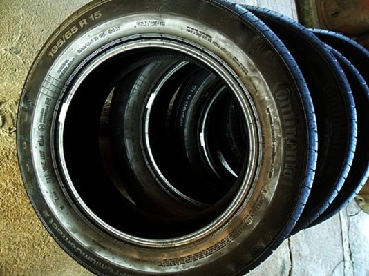 ยาง15 คอนติเนนตัล195-65-R15 ลงพื้นปลายปี14 (4เส้น 3,900) ยาง15 คอนติเนนตัล195-65-R15 ลงพื้นปลายปี14 (4เส้น 3,900)