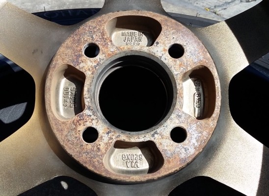 เศษล้อ,TE37 แท้ สี'BRปี03 15X6.5 Of35 4H100 9,000 เศษล้อ,TE37 แท้ สี'BRปี03 15X6.5 Of35 4H100 9,000