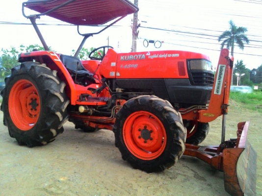 ขายรถไถ KUBOTA L4508 พร้อมดันหน้าช้าง รถไร่สภาพเดิมๆ ราคา 250,000 รถอยู่ อ.แกลง ระยอง มีรถขนส่งบริการทั่วไทย  และยังมีอีกหลายรุ่นให้เลือก สนใจสอบถามได้ DC Tractor Rayong 0818618678,0899347475 id line=0818618678 ,,,    id line=carbonthai  https://www.faceb