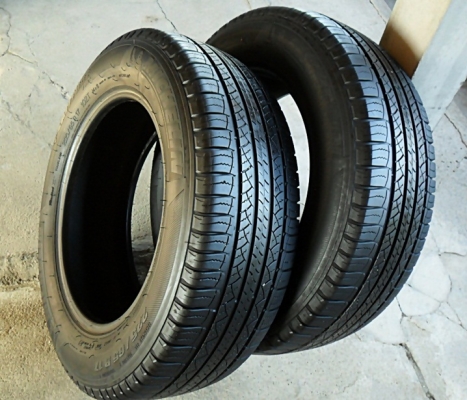 ยางขอบ17 มิชลิน 225-65-R17ลงพื้นปี15 (2เส้น2,500)